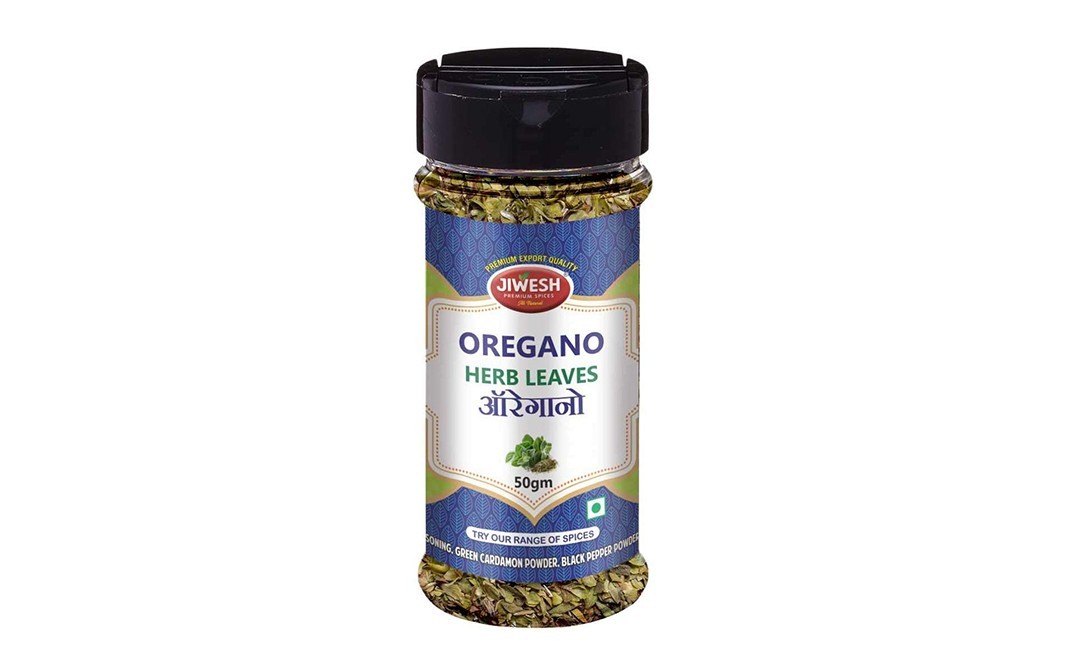 Jiwesh Oregano Herb Leaves    Plastic Bottle  50 grams